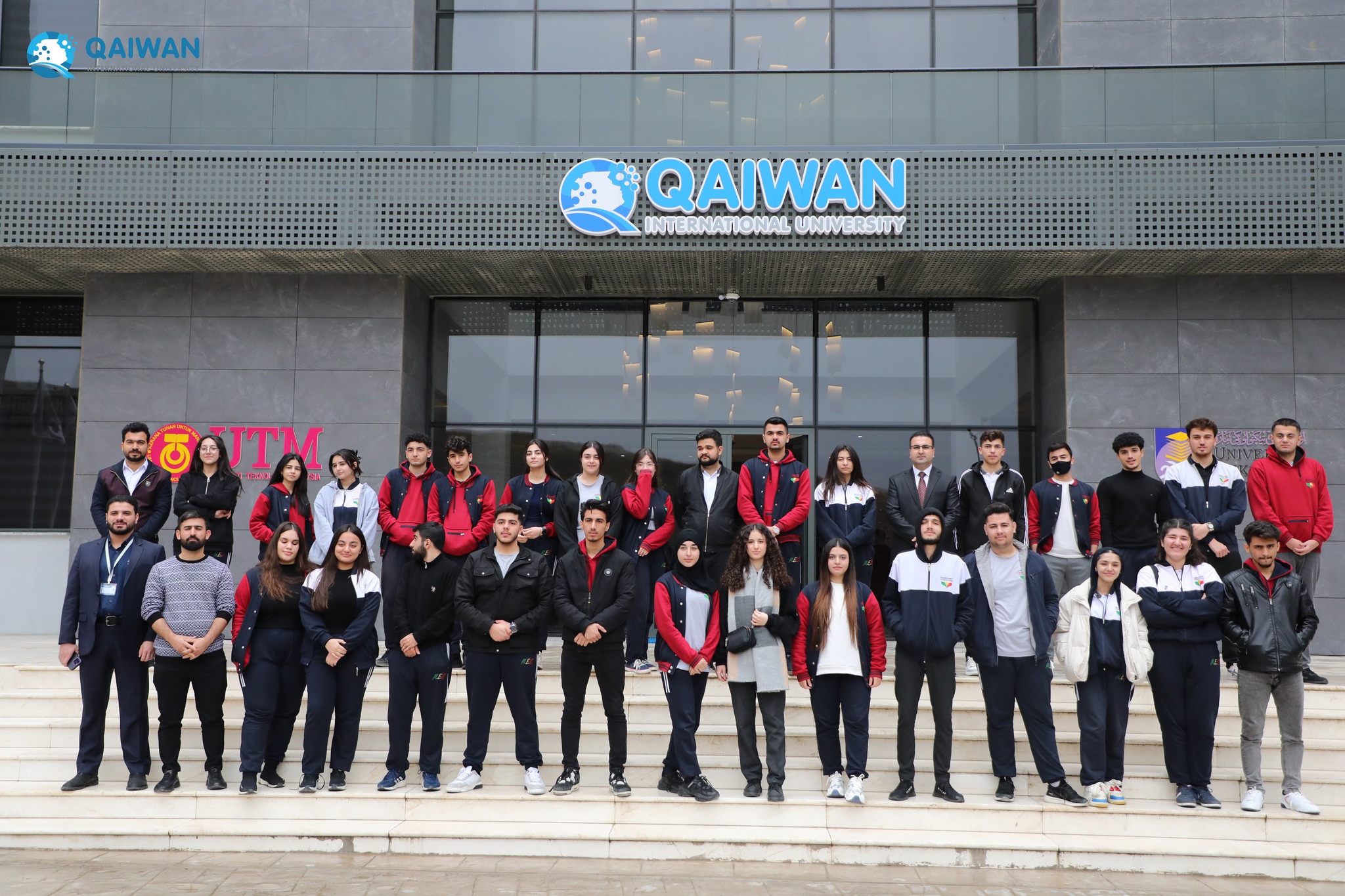 The visit of Margaret High School students to QIU